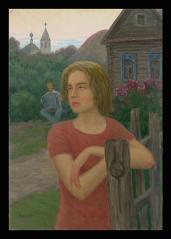 Evening by Alexander Mikhailovich Kurzanov (b. 1938)