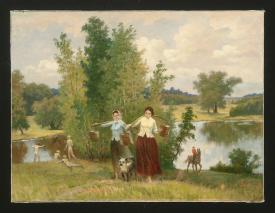 From the Spring by Vasili Timofeevich Losev (b. 1934)
