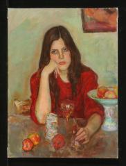 Portrait of Viki by Alexander Nikolaevich Lavrov (b. 1955)