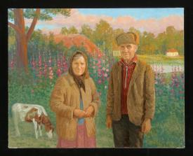 My Homeland by Alexander Mikhailovich Kurzanov (b. 1938)