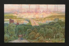 Novolipetsk Plant by Georgi Andreevich Melekhin (1933–2000)