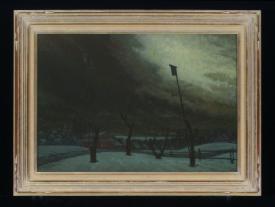Frozen Garden by Alexander Mikhailovich Kurzanov (b. 1938)