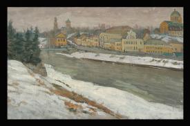 Torzhok by Alexander Mikhailovich Kurzanov (b. 1938)