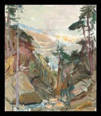 Crimea. Waterfall by Yevgeni Borisovich Khoroshilov (1930–1982)
