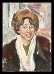Portrait of a Woman by Yevgeni Borisovich Khoroshilov (1930–1982)