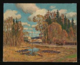 Clouds by Igor Borisovich Belousov (b. 1950)