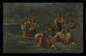 Cossacks by Yevgeni Osipovich (Iosifovich) Bukovetsky (1866–1948)