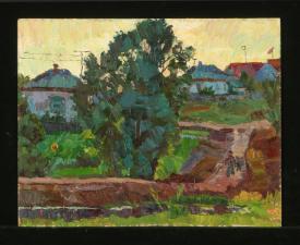 Evening by Yuri Petrovich Dyakov (1929–2008)