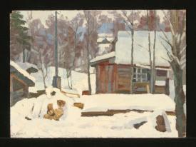 Warm Day by Yuri Petrovich Dyakov (1929–2008)