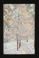 Hoarfrost by Yuri Petrovich Dyakov (1929–2008)