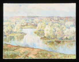May Morning by Fyodor Pavlovich Zvonarev (1929–2000)