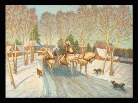 March by Alexander Mikhailovich Kurzanov (b. 1938)