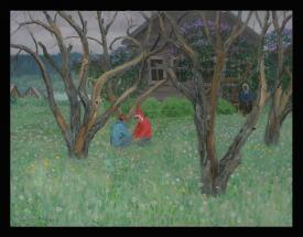 Cold May by Alexander Mikhailovich Kurzanov (b. 1938)