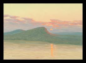 Sunset by Alexander Mikhailovich Kurzanov (b. 1938)