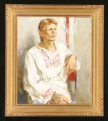 Portrait of a Man by Nadezhda G. Lozhkina (b. 1964)