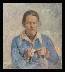Katya by Anatoli Alekseevich Nebolsin (1934–2006)