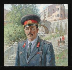 Guard by Anatoli Alekseevich Nebolsin (1934–2006)