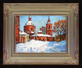 Ilyinskaya Church by Yuri Fedorovich Vnodchenko (b. 1927)