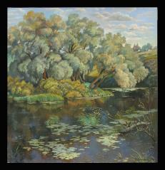 Silver Willow by Gennadi Grigorevich Grishchenko (b. 1940)