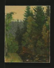 Forest River by Yuri Alekseevich Chernikov (b. 1939)