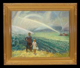 Rainmaking by Petr Kuzmich Bondarenko (b. 1915)