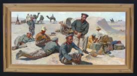 Military Expedition to the Aral Sea (1849) by Vyacheslav Andreevich Fedorov (1918–1980s)