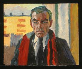 Portait of A. I. Klapov by Yuri Petrovich Dyakov (1929–2008)