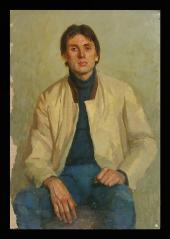 Portrait of a Youth by Alexander Sergeevich Zolotikh (b. 1960)