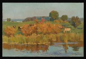 Towards Evening by Edouard Panteleimonovich Efanov (b. 1938)