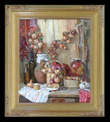 Onions by Vladimir Dmitrievich Fefelov (b. 1939)