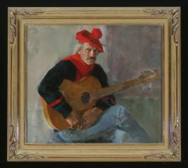 Guitarist by Dmitri Vladimirovich Savinkov (b. 1969)