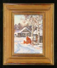 Winter by Vasili Kuzmich Komolov (1918–1985)