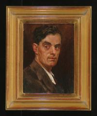 Self-portrait by Vasili Kuzmich Komolov (1918–1985)