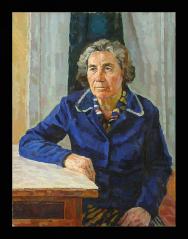 Portrait of the Artist's Mother by Yuri Petrovich Dyakov (1929–2008)