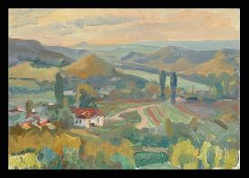 The Vicinity of Kislovodska by Yevgeni Afanasevich Pikalov (b. 1935)
