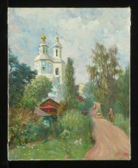 Nikolskaya Church by Yuri Alekseevich Chernikov (b. 1939)