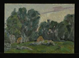 Haystacks by Vladimir Ilich Shchedrin (b. 1942)