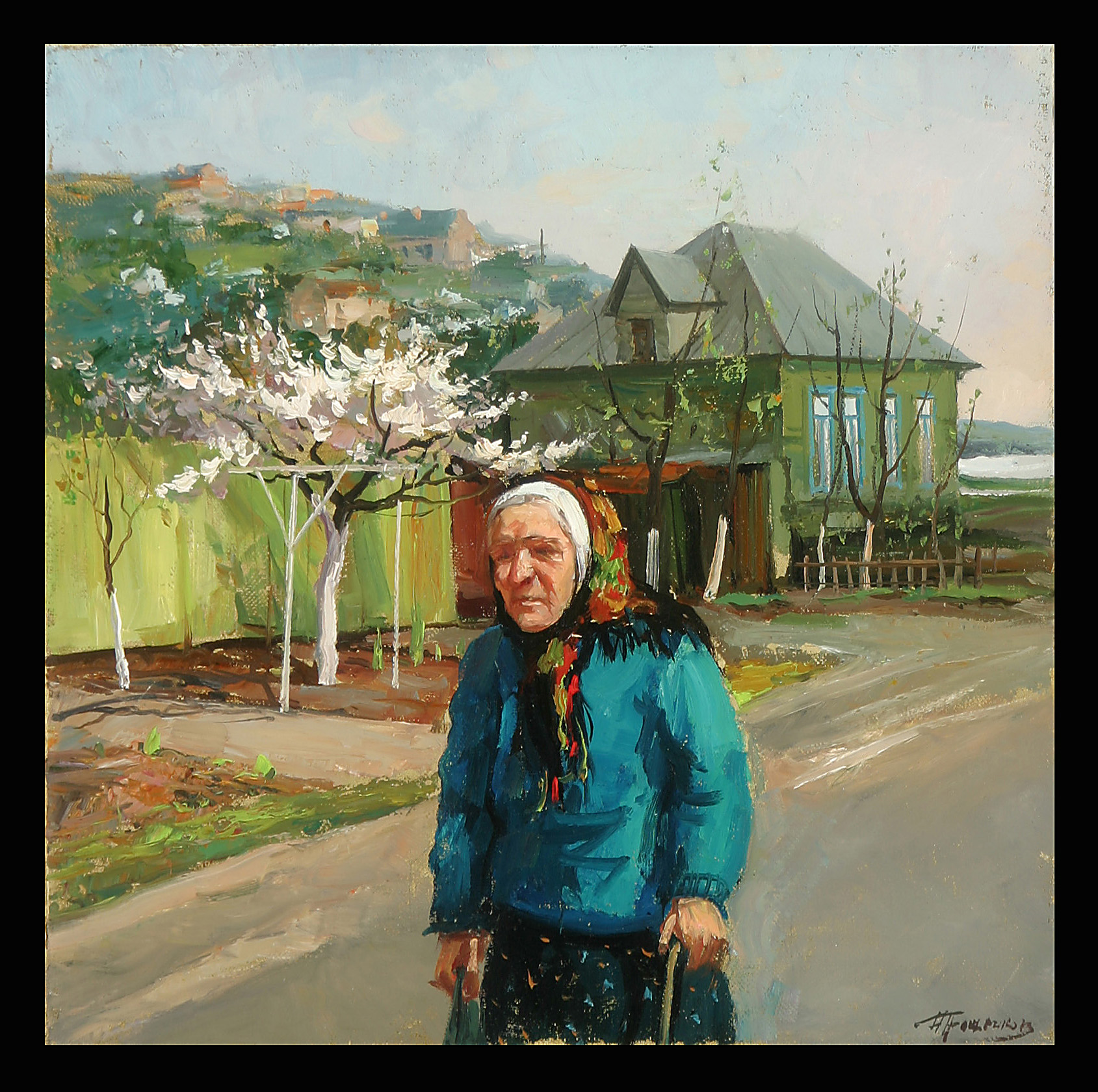 Warm Day by Nikolai Viktorovich Troshchenkov (b. 1961)