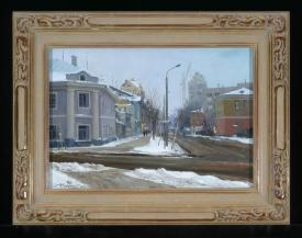 Voronezh. Winter by Nikolai Viktorovich Troshchenkov (b. 1961)