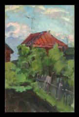 The House with the Red Roof by V. I. Sadyshev