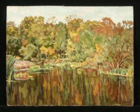 September by Yuri Petrovich Dyakov (1929–2008)