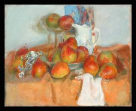 Still Life with Pears by Alexander Nikolaevich Lavrov (b. 1955)