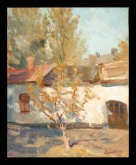 Tree by the Gate by Mitonenko
