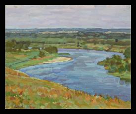The Don Landscape by Yuri Petrovich Dyakov (1929–2008)