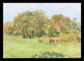 The Month of September by Anatoli Alekseevich Nebolsin (1934–2006)
