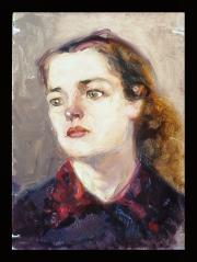Thoughtfulness by Raisa Matveyevna Moskalenko (b. 1918)