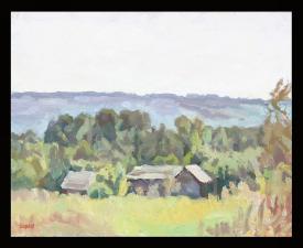 August in Emane by Yuri Petrovich Dyakov (1929–2008)