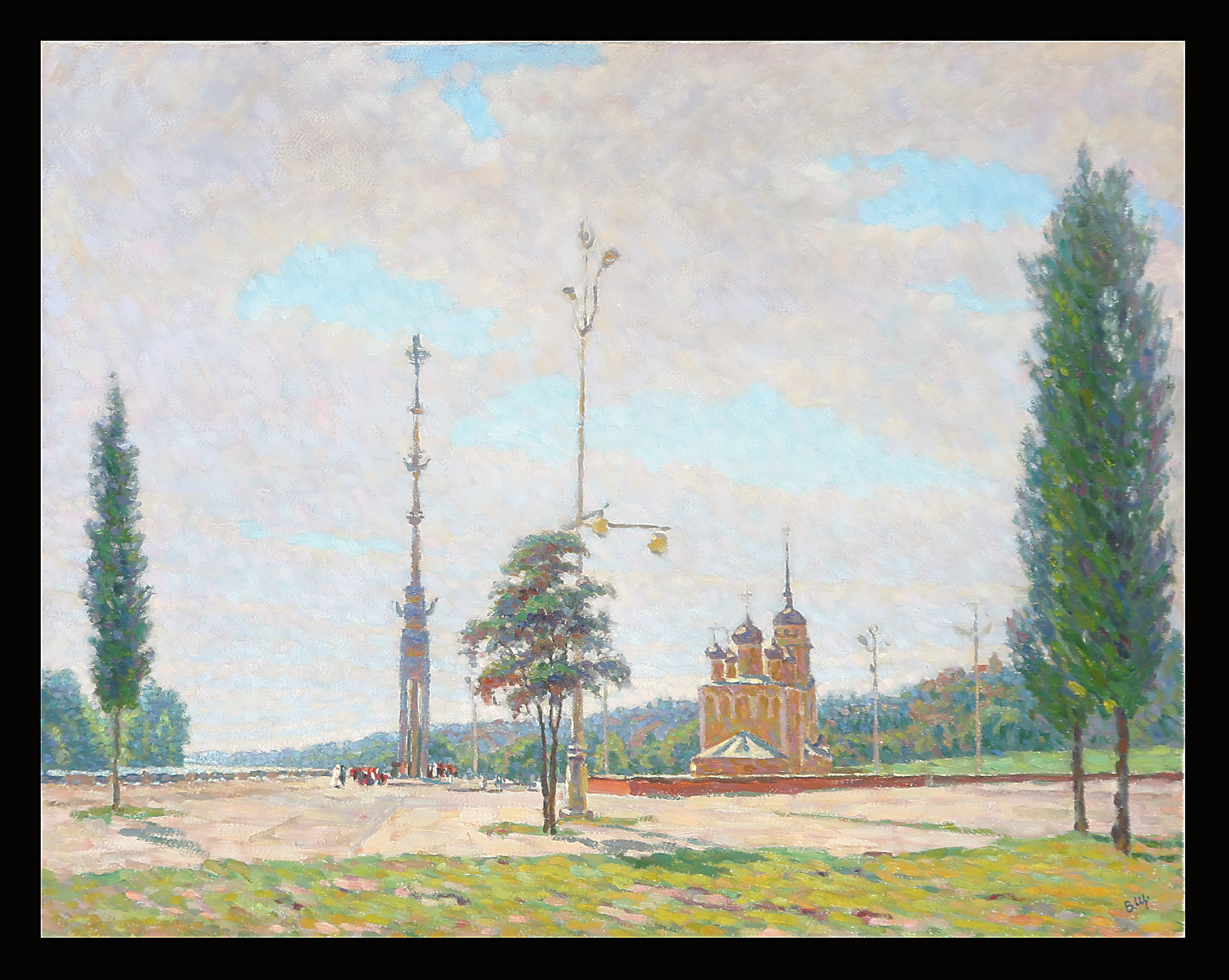Admiralty Square by Vladimir Ilich Shchedrin (b. 1942)