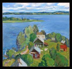 Village Where My Grandfather Died by Aleksei (Alosha) Leonidevich Sokolov (b. 1981)