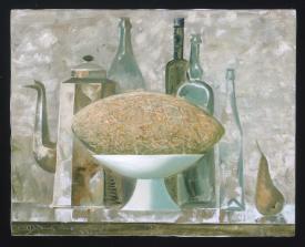 Still Life with Melon by Olga Nikitaevna Fomina (b. 1977)